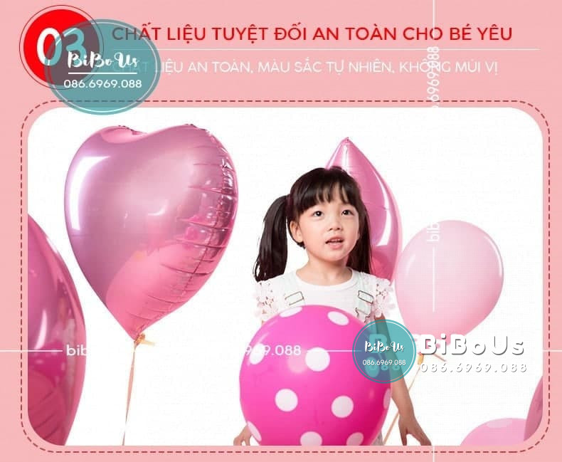Combo Trang Trí Sinh Nhật - Bé Gái - Fullmonth - 016