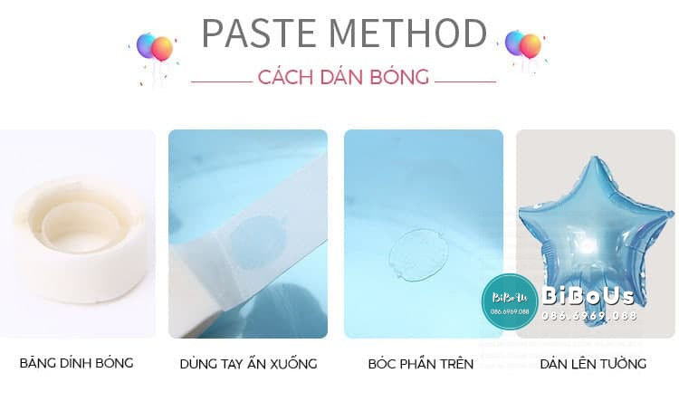 Combo Trang Trí Sinh Nhật - Bé Trai - Fullmonth - 021